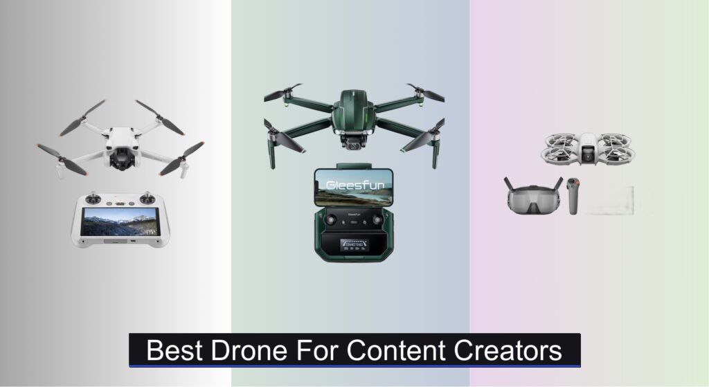 8 Best Drones for Content Creators 2026
